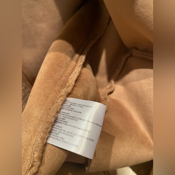 MICHEAL KORS shearling coat BRAND NEW size M - Picture 10 of 11